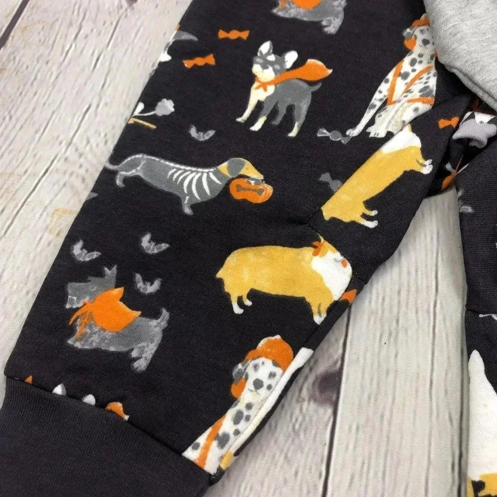 NWT Tommy Bahama set dogs in costume graphics bodysuit with cape joggers